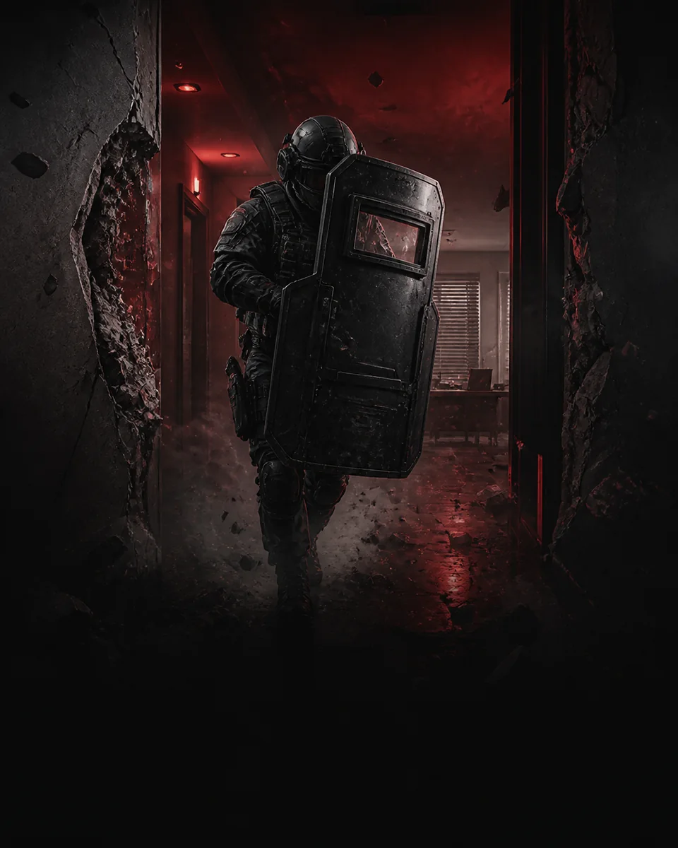 نیروی زرهی در عملیات نفوذ، نماینده بازی Rainbow Six